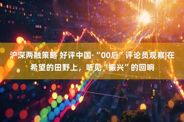沪深两融策略 好评中国·“00后”评论员观察|在希望的田野上，听见“振兴”的回响